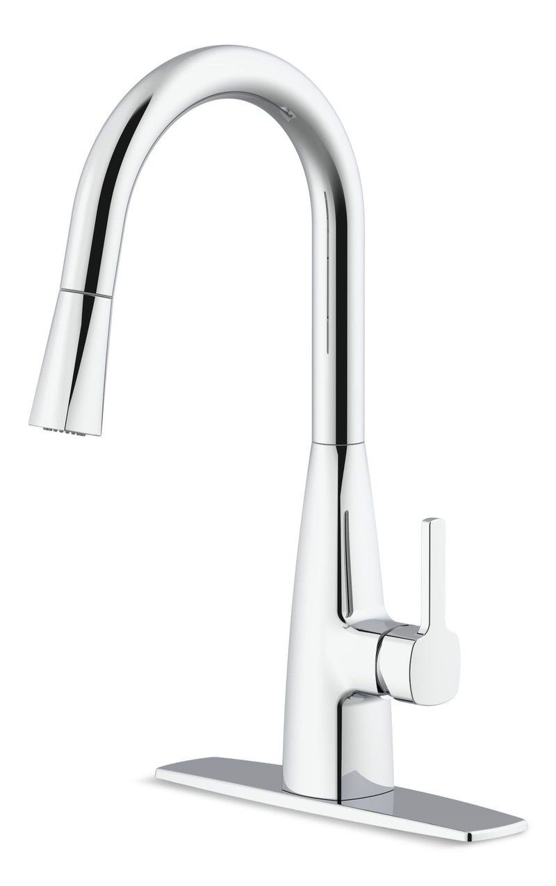 Danze Danillo 1-Handle 8-in Centerset Pull Down Kitchen Faucet, Assorted Finishes N0