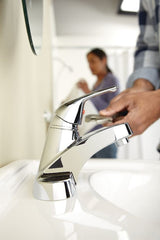 Danze Renovate Single Handle Bathroom Sink Faucet, 4-in Centerset, Chrome