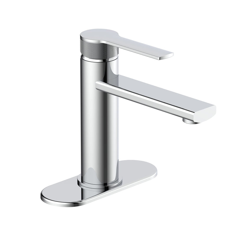 Danze Sia 1-Handle Lavatory Faucet with Knurled Accents, Chrome D6