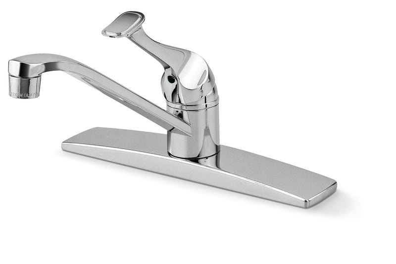 Danze Single Handle Metal Lever Kitchen Faucet, Chrome T7
