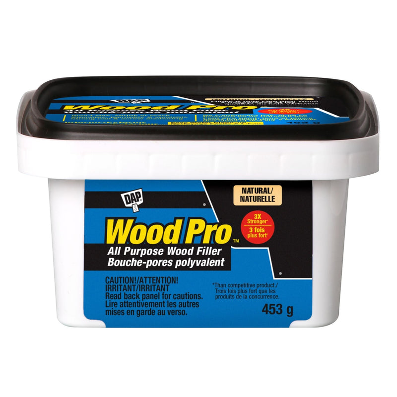 DAP WOODPRO All Purpose Wood Filler, Natural, 453-g D3