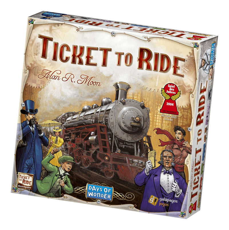 Days Of Wonder Ticket To Ride, Railway Train Adventure Family Board Game Set, Ages 7+ D0