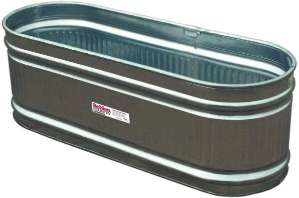 169-Gallon Galvanized Round-End Tank Y3