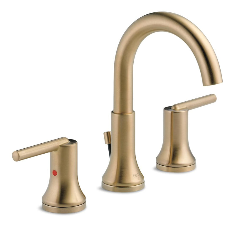 Delta 2-Handle Widespread Faucet, Champagne Bronze F7