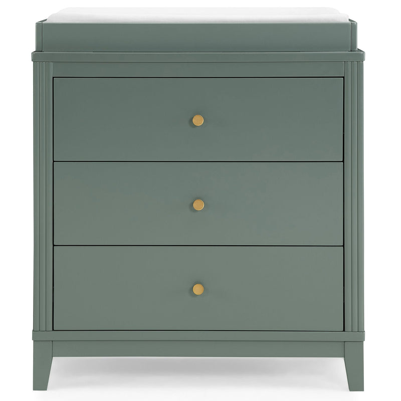 Delta Eloise 3-Drawer Dresser with Changing Top, Grassy Glen G8