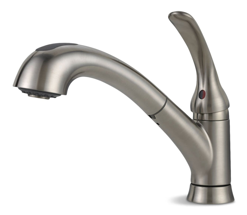 Delta Faucet Casey Single-Handle Pull-Out Kitchen Faucet, Stainless Finish G2