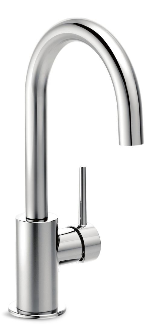 Delta Faucet Trinsic Single Handle Bar/Prep Kitchen Faucet, Chrome F6