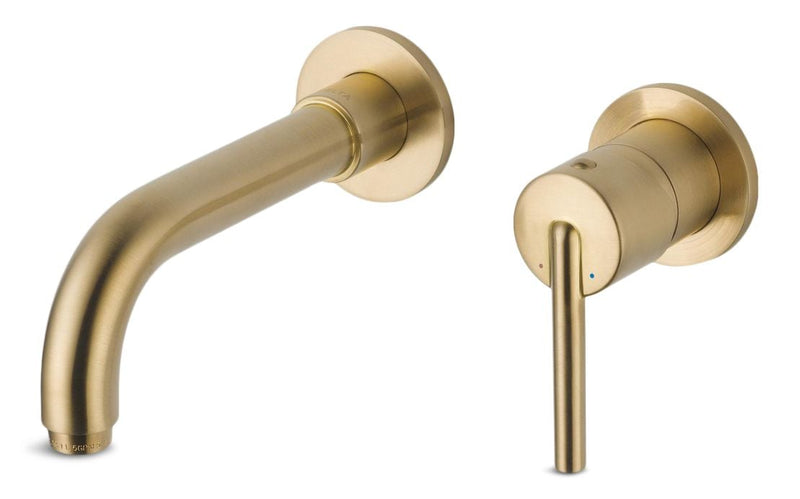 Delta Trinsic 1-H Wall-Mount Lav Faucet Trim, Champagne Bronze N4