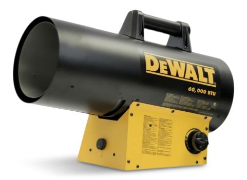 DEWALT 60,000-BTU Lightweight Propane Forced Air Heater U8