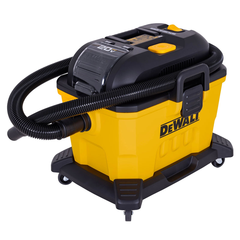 DeWalt AC/DC Poly Dry/Wet Vacuum, Water-Resistant Off/Eco/Max Switch, 34-L J9