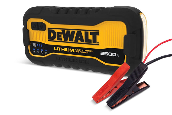 DEWALT DXAELJ25CA Lithium Booster Pack/Jump Starter with USB Power Bank, 2500A U6