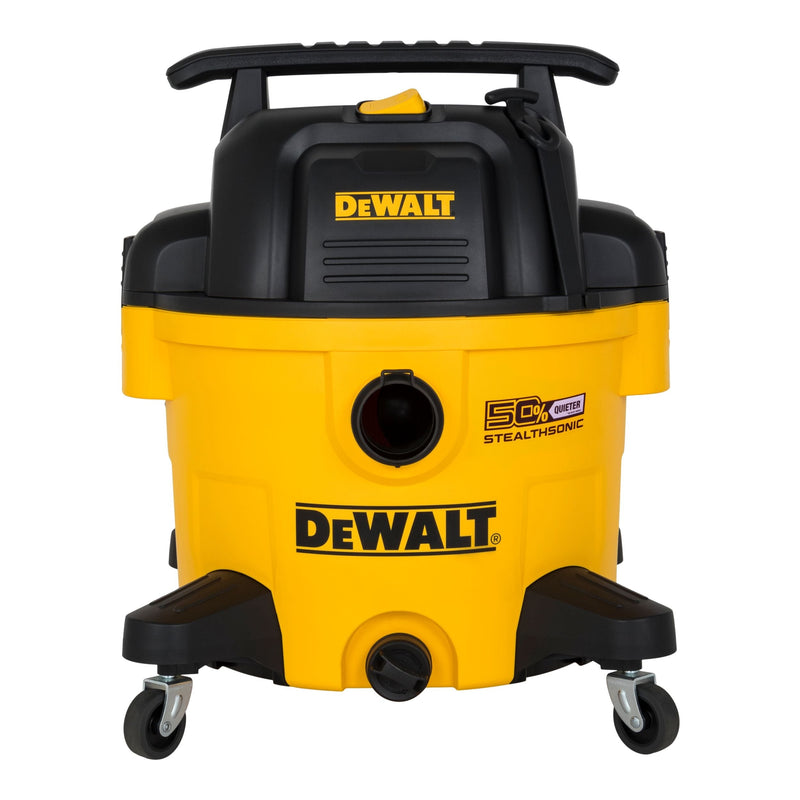 DEWALT DXV09P-QT 5 HP Peak Stealthsonic Quiet Wet/Dry Vacuum, 34-L F4