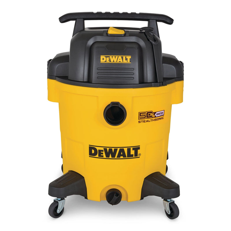 DEWALT DXV12P-QT 5.5 HP Peak Stealthsonic Quiet Wet/Dry Vacuum, 45-L V6