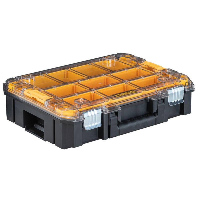 Dewalt TSTAK Stackable Organizer with Clear Lid, 44-lb R2