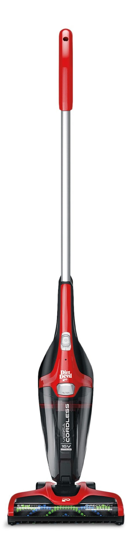 Dirt Devil Versa Cordless Stick Vacuum, Lightweight, Red Z9