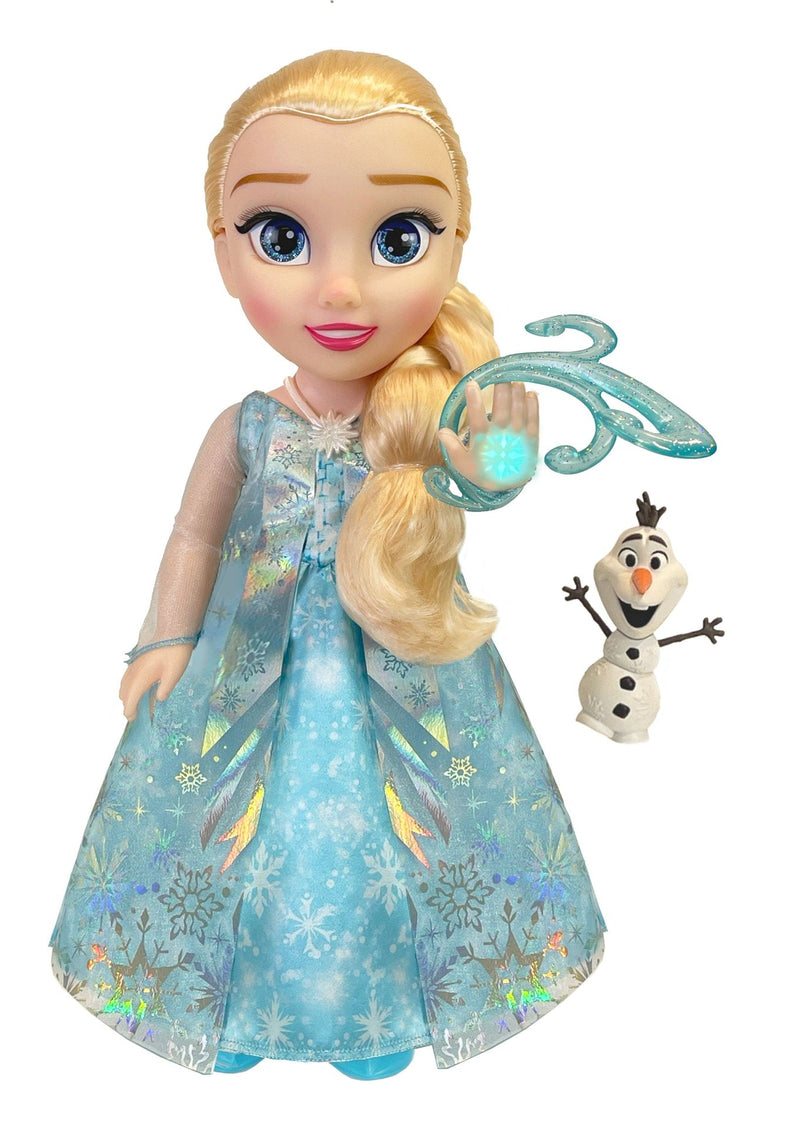Disney Frozen "Ice Powers" Elsa Large Doll J1
