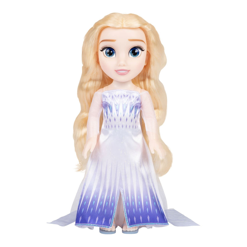 Disney Frozen Snow Queen Elsa Singing Dress-Up Doll P0