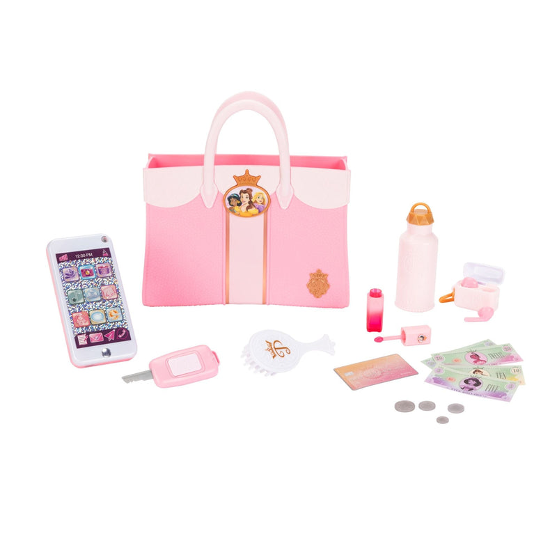 Disney Princess Kids' Style Collection Everyday Essentials Deluxe Tote & Essentials Set for Ages 3+ E0