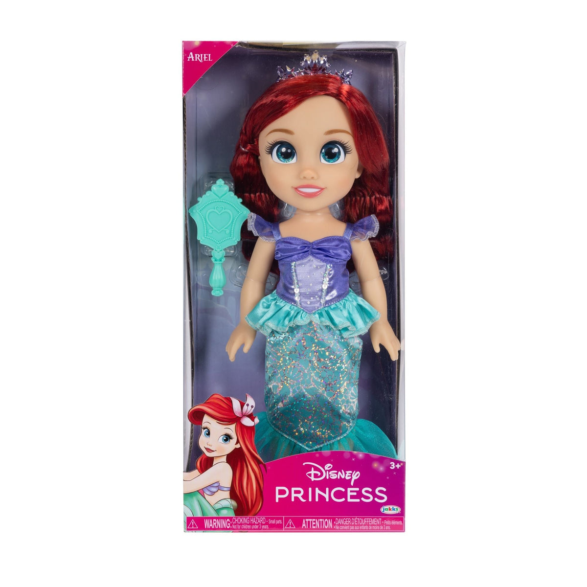Disney Princess Large Doll Set with Accessories, Kids Ages 3+