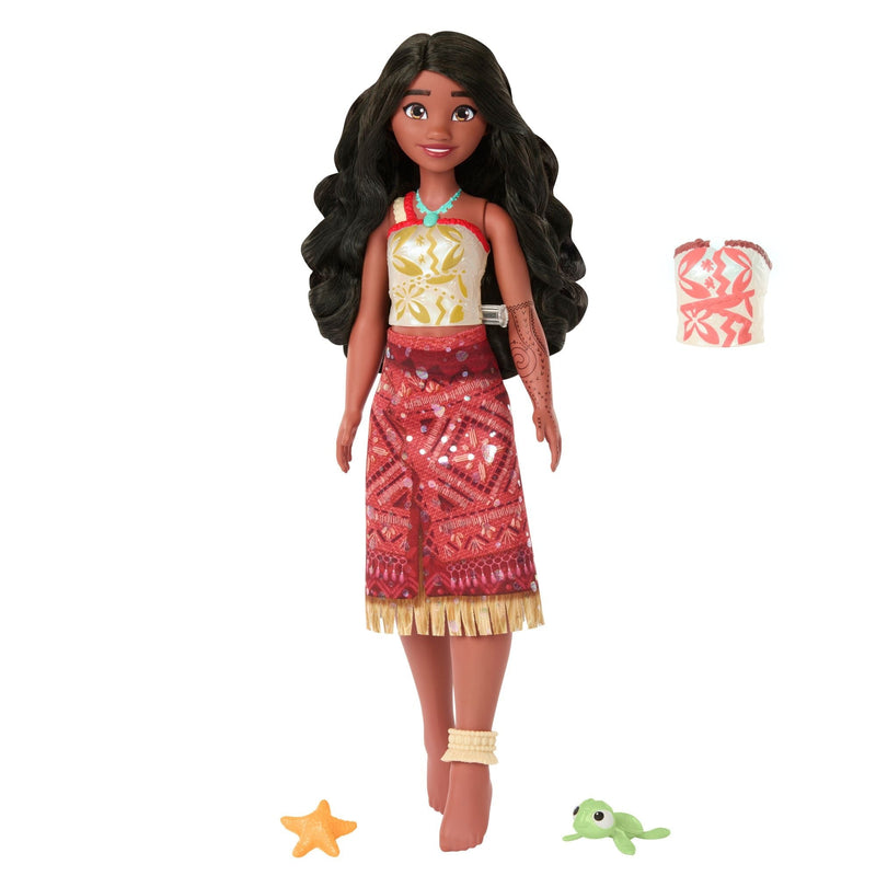 Disney Princess Moana 2 Swimming Tautai Moana Fashion Doll for Ages 4+ V2