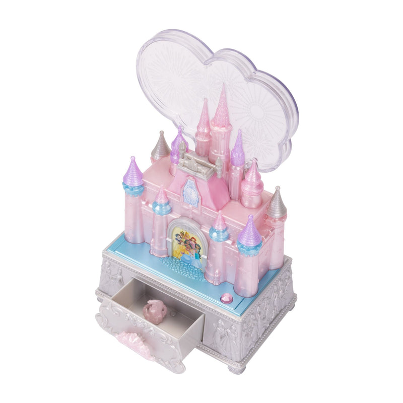 Disney Princess Wishes 100th Celebration Castle Musical Jewellery Box, Ages 3+ E0