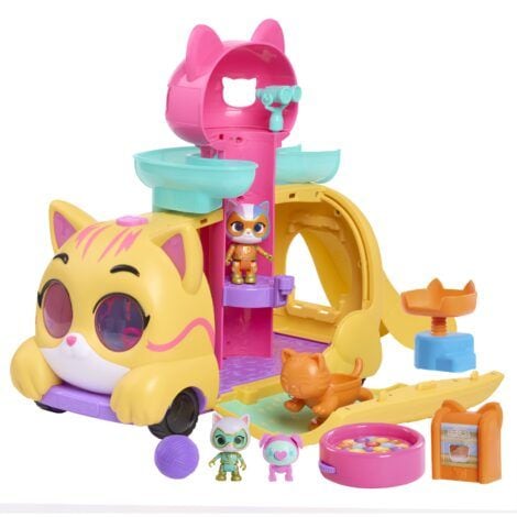 Disney SuperKitties Purr 'N' Go Playset for Ages 3+ I2