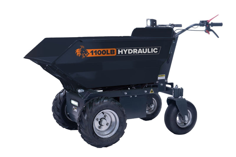 DK2 POWER by Marlon 1100 lb Self-Drive Electric Dump Cart P1
