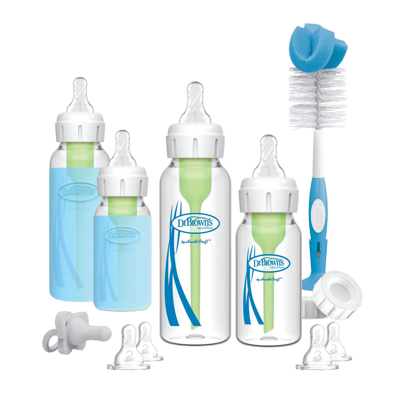 Dr. B's + Glass Narrow Baby Bottle Gift Set E7