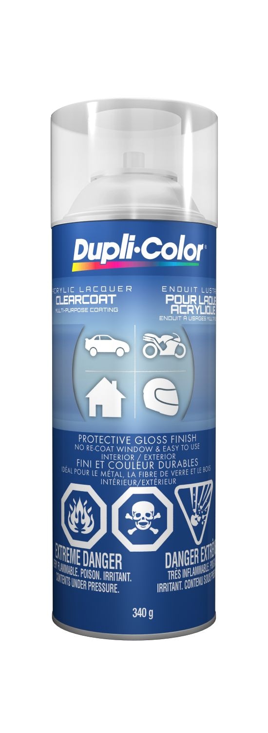 Dupli-Color Auto Lacquer Aerosol Paint, Gloss Finish, 340-g Q9