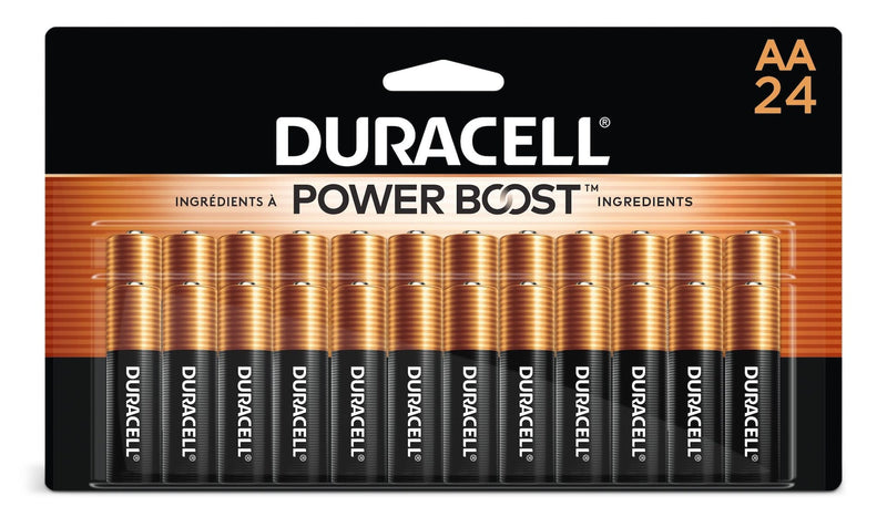 Duracell Coppertop AA Batteries, Alkaline, 24-pk H6