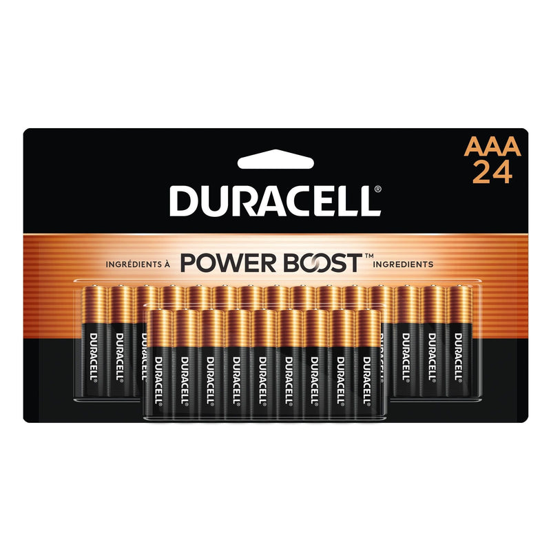 Duracell Coppertop AAA Batteries, Alkaline, 24-pk A7
