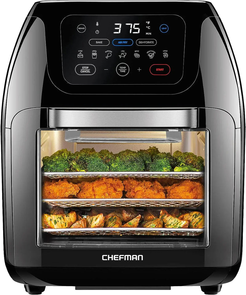 CHEFMAN Multifunctional Digital Air Fryer Rotisserie, Dehydrator, Convection Oven A7