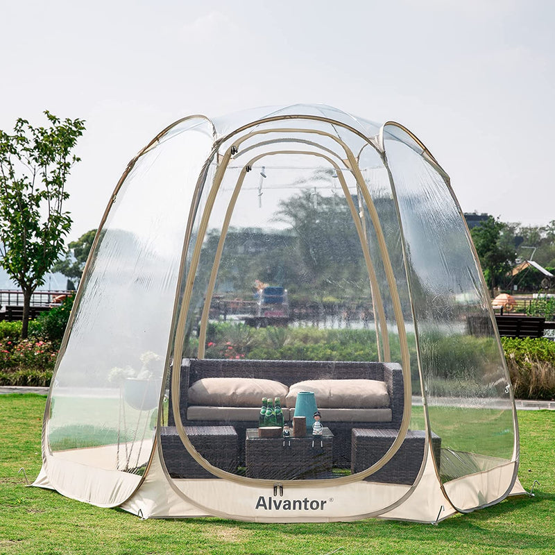 Bubble Tent Pop Up Gazebo, 8-10 Person Igloo Dome Garden Patio Canopy Shelter Y6