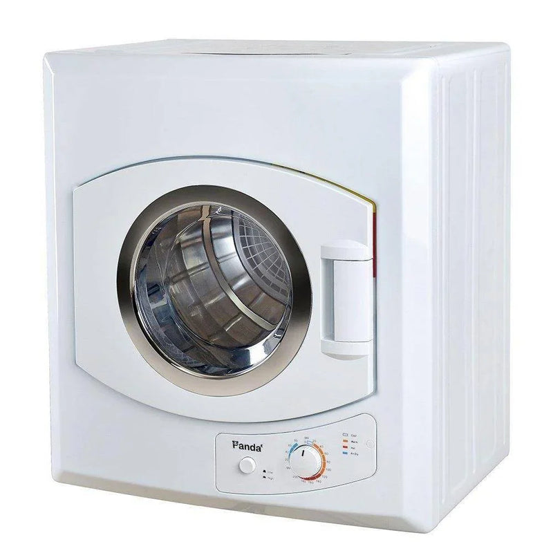 3.75 Cu.Ft Compact Electric Laundry Dryer – Portable Clothes Dryer with Easy Controls, White E0