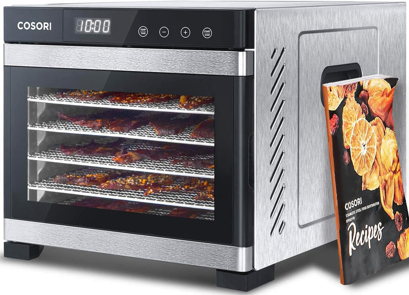 COSORI Food Dehydrator for Jerky, Large Drying Space with 6.48ft虏, 600W Dehydrated Dryer O3