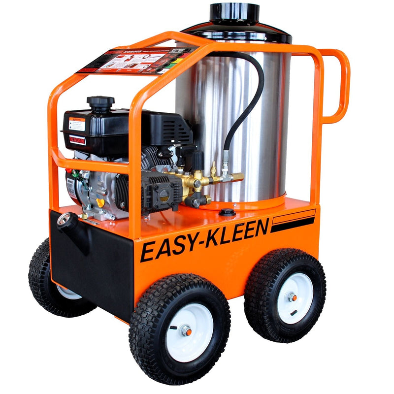 Easy-Kleen Commercial 2700 PSI 3 GPM 6.5 HP Engine Hot Water Wheeled Gas Pressure Washer D7