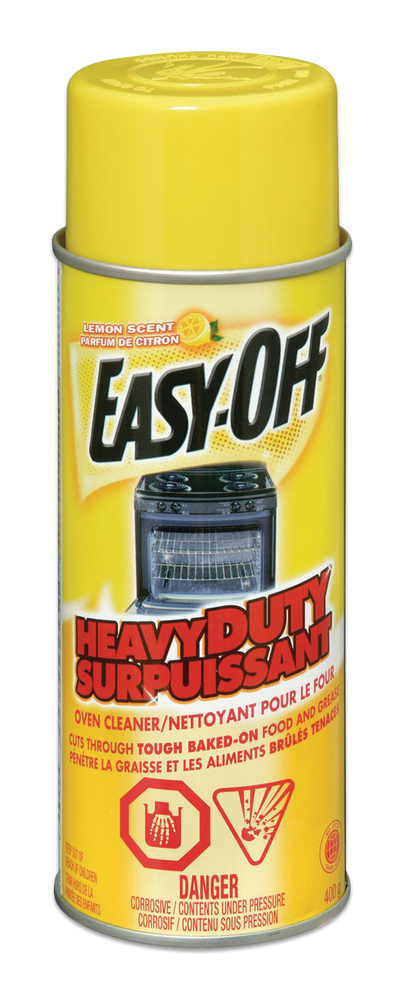 Easy Off Heavy-Duty Oven Cleaner Spray, Lemon Scent, 400-g Y6