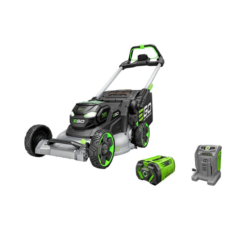 EGO POWER+ 1100 Series Mower 22" Aluminum Deck Select Cut Self-Propelled with 10.0Ah Battery& 700W Turbo Charger H9