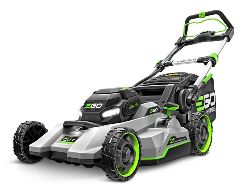 EGO POWER+ 56V Brushless Cordless 21-in Self-Propelled Lawn Mower, Includes (1) 7.5Ah Battery and (1) 550W Rapid Charger, LM2135SP N2