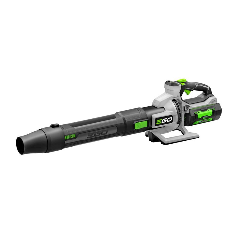 EGO POWER+ 56V Brushless Cordless 880 CFM Carbon Fiber Leaf Blower Kit with (2) 4Ah Batteries and 320W Charger, LB8803-2 Y2