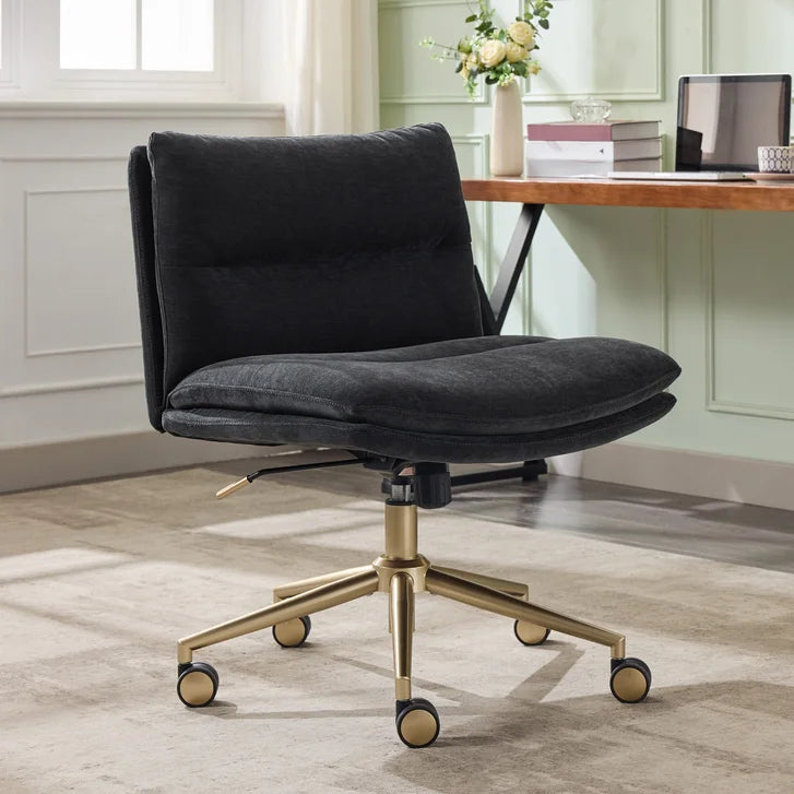 Elle Decor Gracie Criss-Cross Office Chair V4