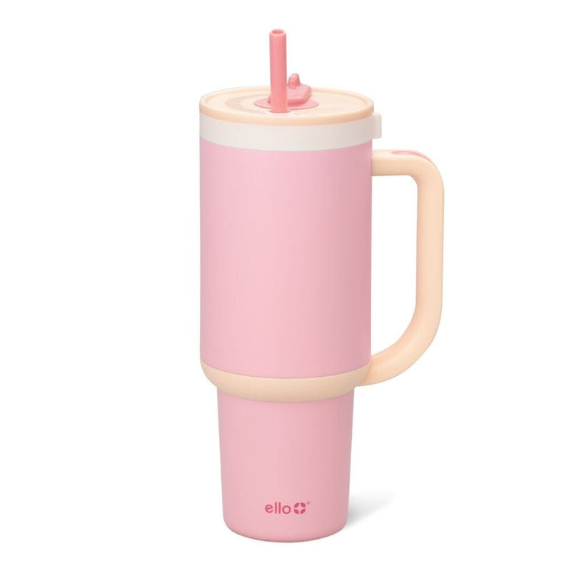ello Oasis Tumbler with Retractable Straw, 40-oz, Assorted Colours V3