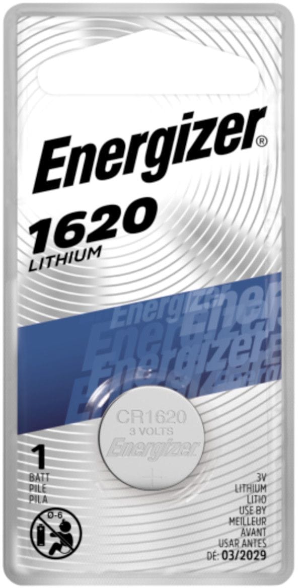 Energizer 1-pk CR1620 3V / 3 Volt Lithium Coin Cell Battery L0