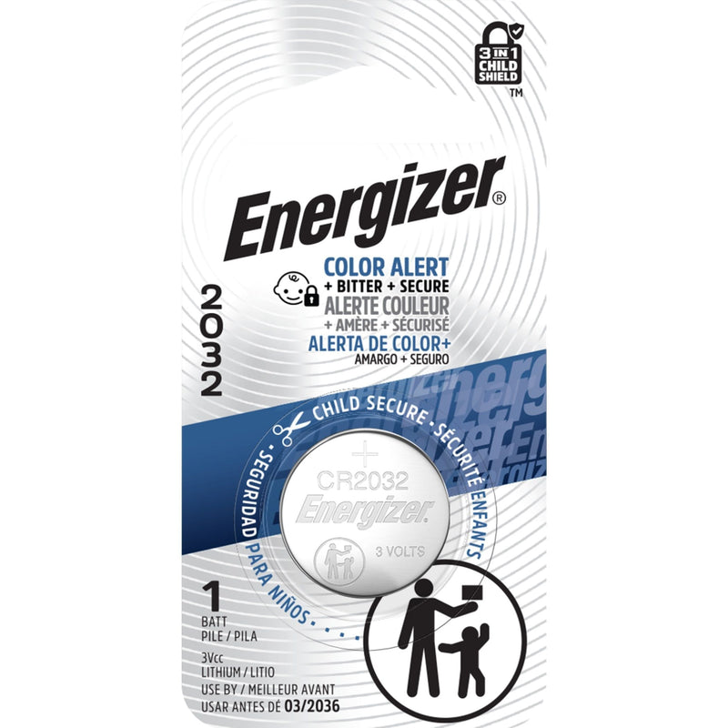 Energizer 1-pk CR2032 3V / 3 Volt Lithium Coin Cell Battery, Long Lasting U9
