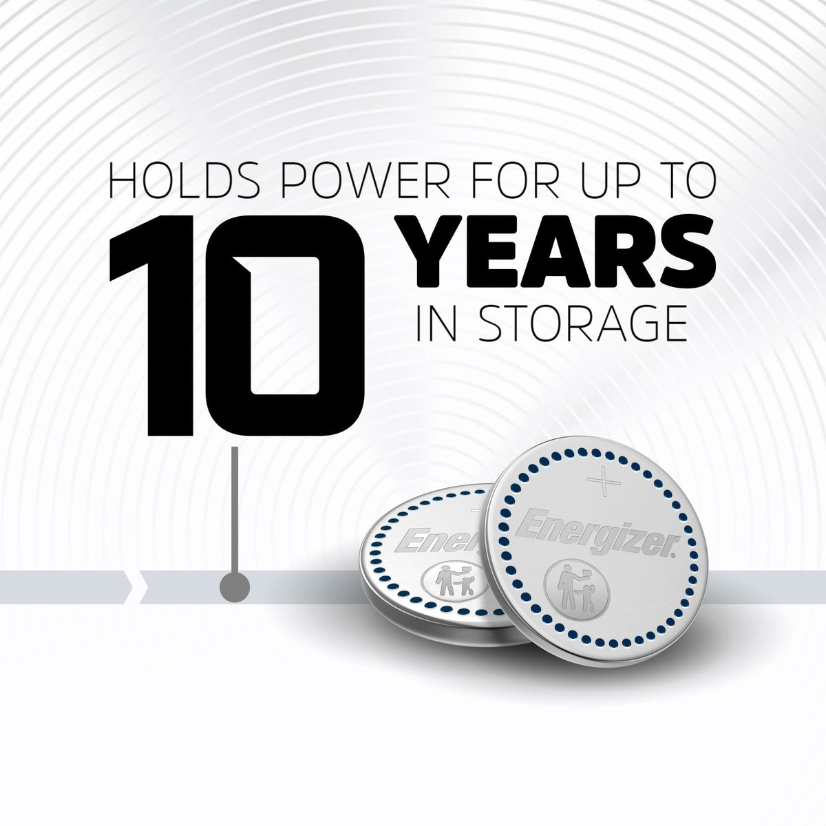 Energizer 3V / 3 Volt Lithium Coin Cell CR2016 Battery for Watches and Electronics, 1-pk