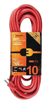 Energypro Indoor Light-Duty Extension Cord, 10-m D6