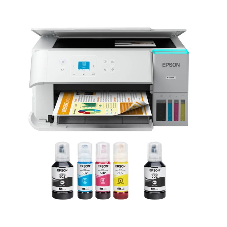 Epson EcoTank ET-2988 All-in-One Colour Supertank Printer with Bonus Black Ink Bottle Z3
