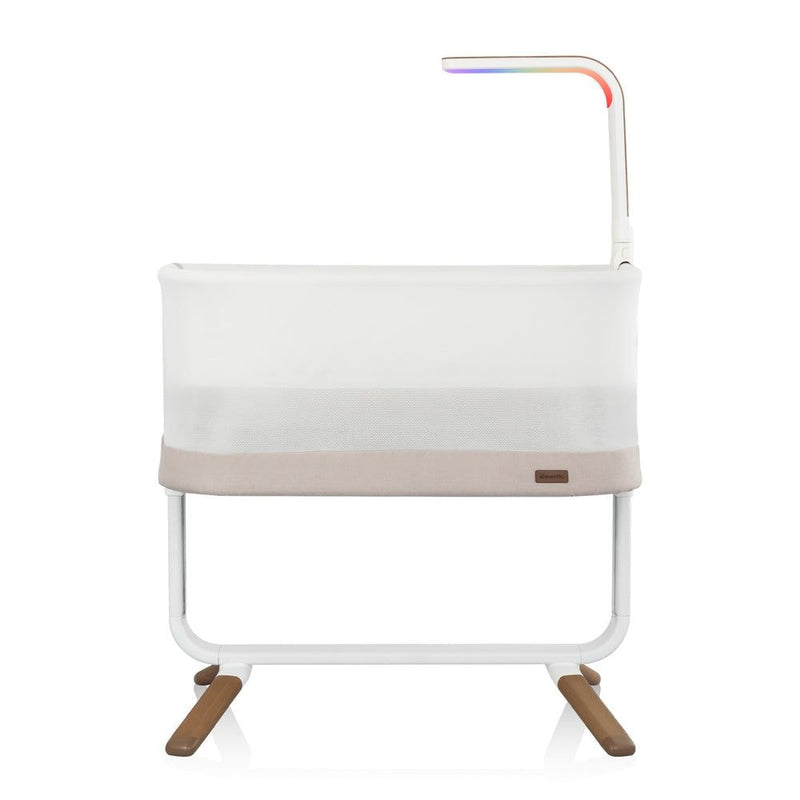 Evenflo Cora 3-Level Adjustable Bassinet, Beige X2