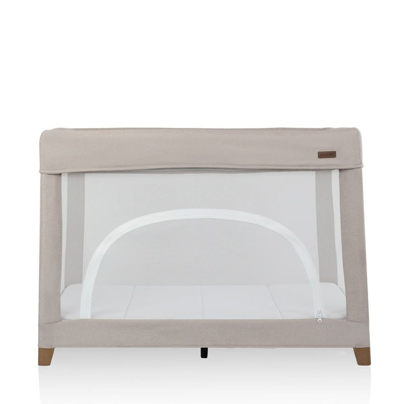 Evenflo Eris 2-In-1 One Hand Playard withBassinet, Beige B2