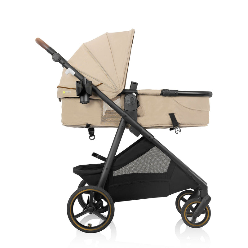 Evenflo Shyft Intuiti+ Stroller withGreen and Gentle Beige R8